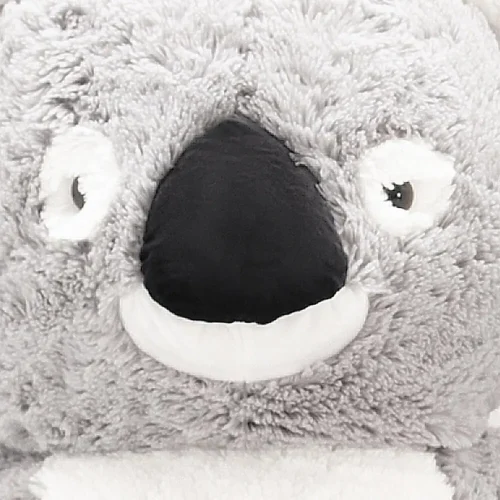 Большая плюшевая коала, мягкая игрушка, 100 см, серая, Koko - Teddyway