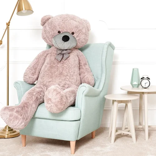 Большой плюшевый мишка, мягкая игрушка, 100 см, светло-коричневый, Popo - Teddyway