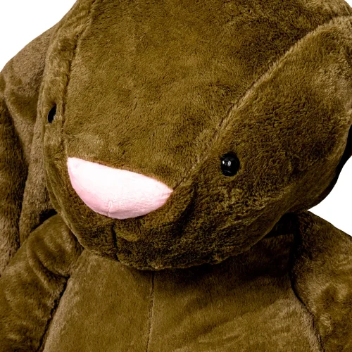 Большой плюшевый зайчик, мягкая игрушка, 160 см, сиреневый, Bani - Teddyway