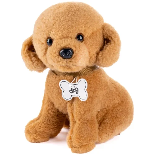 Мягкая плюшевая игрушка в виде пуделя, 40 см, коричневая, Pudi - Teddyway