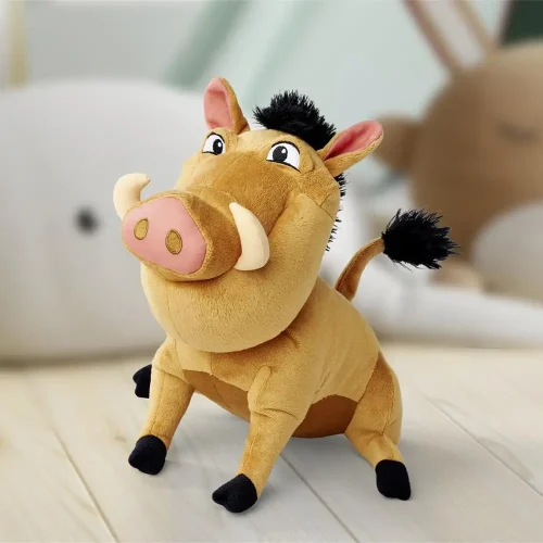Мягкая плюшевая игрушка Disney Пумба, 25 см, коричневая - Teddyway