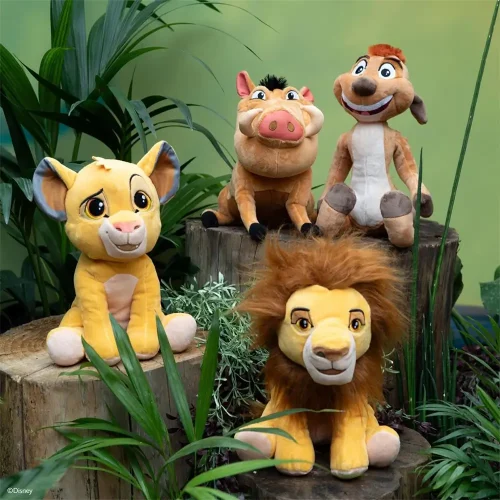 Мягкая игрушка Дисней Тимон, 25 см, светло-коричневый - Teddyway