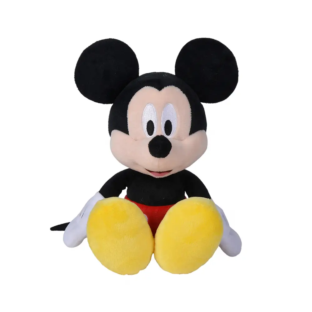 Мягкая плюшевая игрушка Микки Маус от Disney, 25 см, черная - Teddyway
