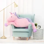 Pliušinis Vienaragis, Minkštas Žaislas, 70 Cm, Rožinis, Soso - Teddyway