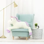 Pliušinis Vienaragis, Minkštas Žaislas, 70 Cm, Rožinis, Soso - Teddyway