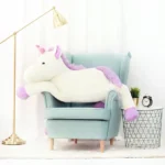 Pliušinis Vienaragis, Minkštas Žaislas, 70 Cm, Rožinis, Soso - Teddyway