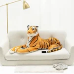 Pliušinis Tigras, Minkštas Žaislas, 70 Cm, Geltonas, Tigo - Teddyway