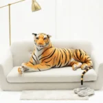 Pliušinis Tigras, Minkštas Žaislas, 70 Cm, Geltonas, Tigo - Teddyway