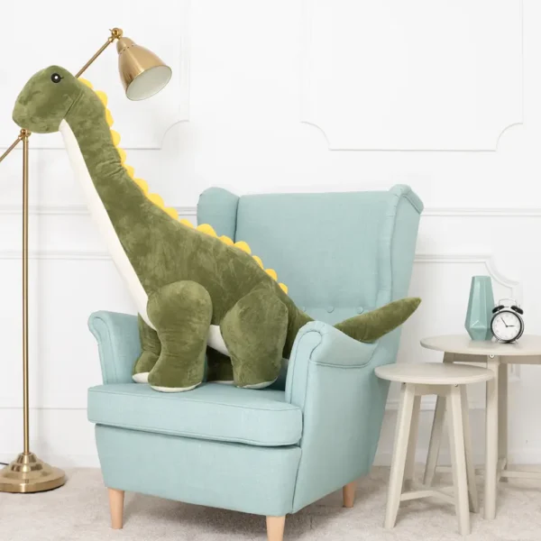Didelis Pliušinis Dinozauras, Minkštas Žaislas, 150 Cm, Žalias, Tobo - Teddyway