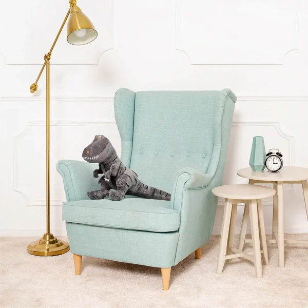Pliušinis Dinozauras, Minkštas Žaislas, 70 Cm, Žalias, Deno - 70 cm, Grey - Teddyway