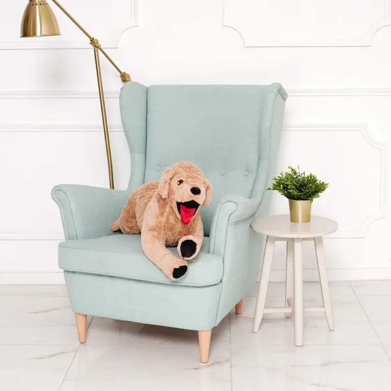 Pliušinis Šuo Auksinis Rotveileris, Minkštas Žaislas, 30 Cm, Rudas, Ravi - Teddyway