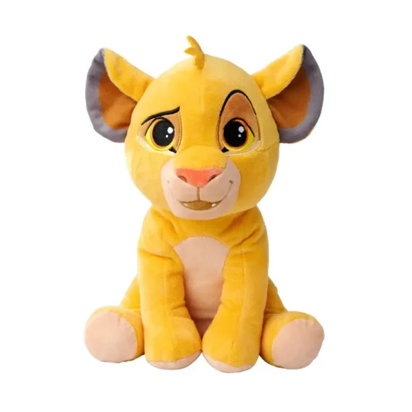 Pliušinis Disney Lion King Simba Liūtas Karalius Simba, Minkštas Žaislas, 25 Cm, Geltonas - Teddyway