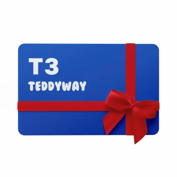 Dovanų Kortelė T1 - 50€ - 100 Eur - Teddyway