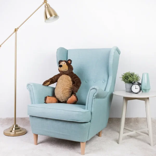 Pliušinis Masha And The Bear The Bear Maša Ir Lokys Lokys, Soft Toy, 50 Cm, Rudas - Teddyway