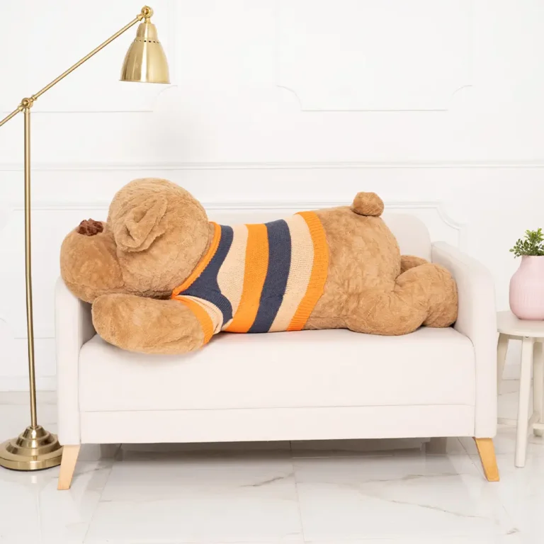 Pliušinis Šuo, Minkštas Žaislas, 70 Cm, Baltas, Dami - Teddyway