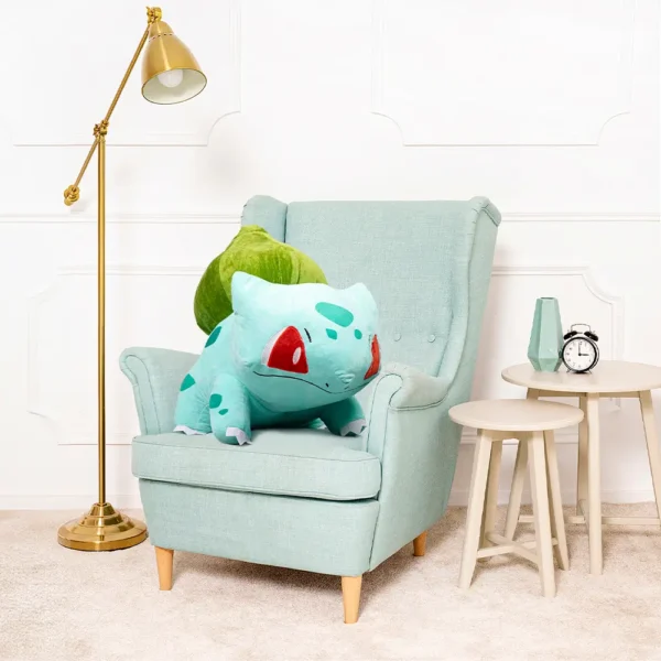 Pliušinis Pokémon Bulbasaur Balbazauras, Minkštas Žaislas, 30 Cm, Žalias - Teddyway