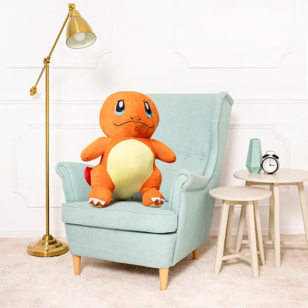 Pliušinis Pokémon Charmander, Minkštas Žaislas, 30 Cm, Oranžinis - Teddyway