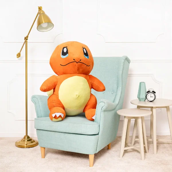 Pliušinis Pokémon Charmander, Minkštas Žaislas, 30 Cm, Oranžinis - Teddyway