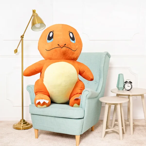 Pliušinis Pokémon Charmander, Minkštas Žaislas, 30 Cm, Oranžinis - Teddyway