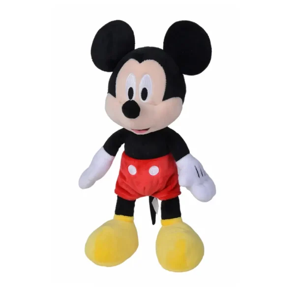 Pliušinis Disney Mickey Mouse Pelius Mikis Mikimauzas, Minkštas Žaislas, 25 Cm, Juodas - Teddyway