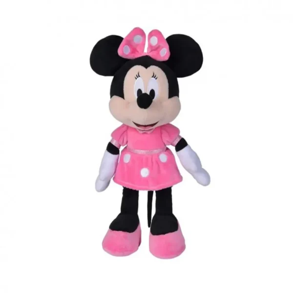 Pliušinis Disney Minnie Mouse Peliukė Mikė Mikimauzė, Minkštas Žaislas, 25 Cm, Juoda - Teddyway